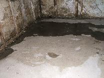 Water Seepage From Basement Walls in in homes